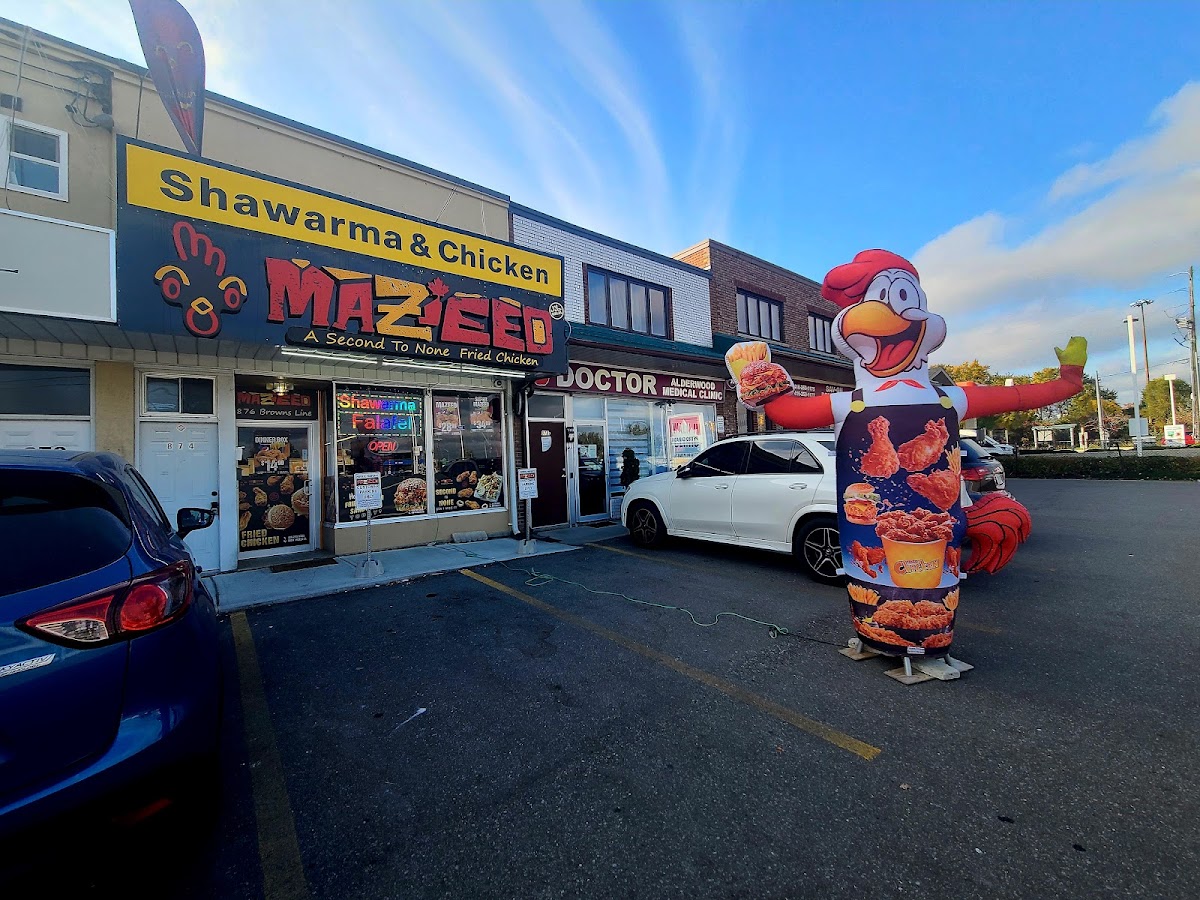 Mazeed Shawarma & Chicken Halal, Second To None.